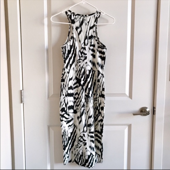 Express Printed Midi Dress - Picture 4 of 6